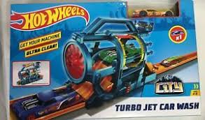 Hot wheels turbo jet car wash playset store